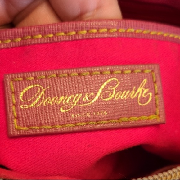 Dooney & Bourke RARE Marabelle Ruby Crossbody/Satchel Bag - Picture 8 of 10